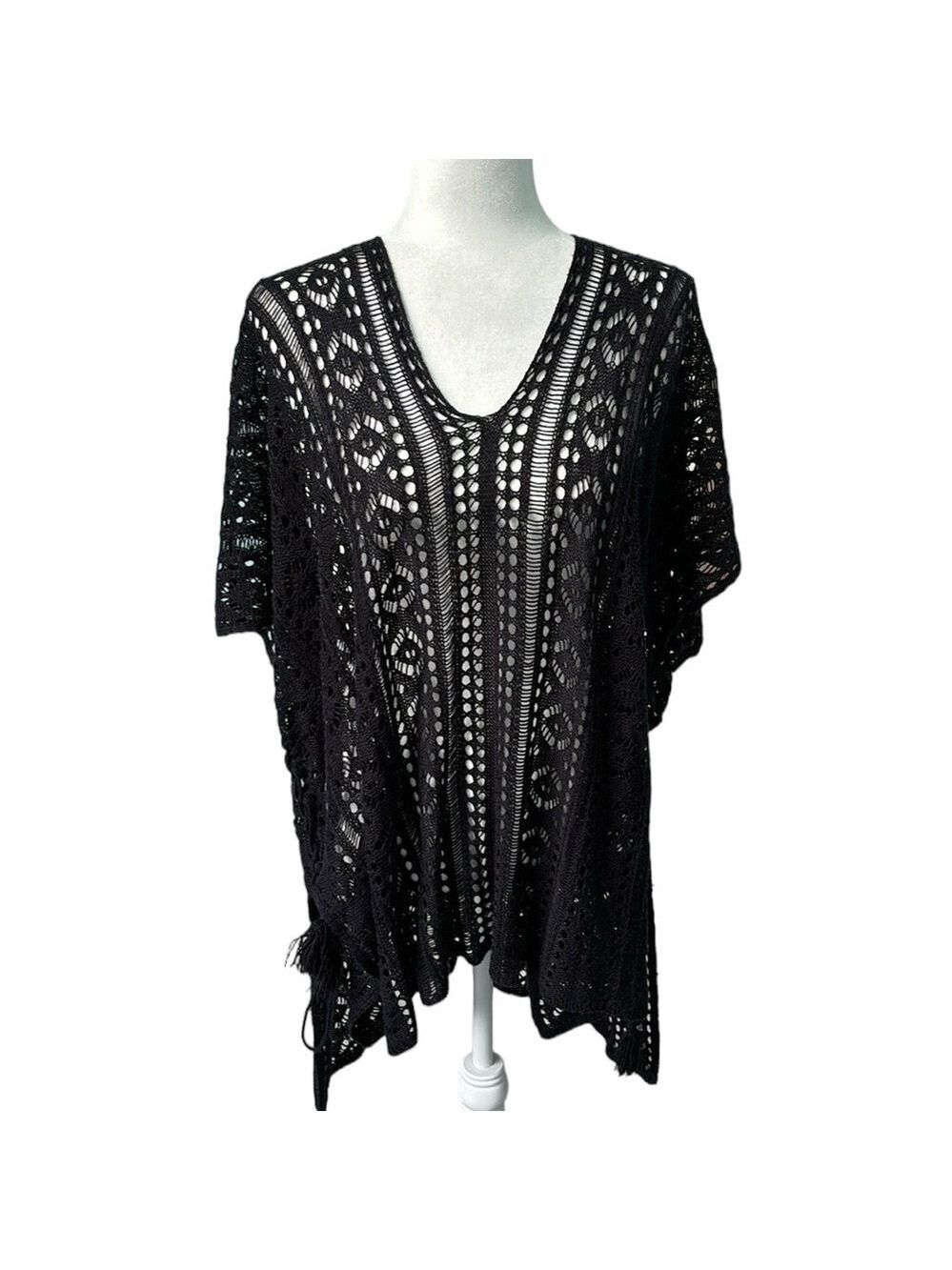 Swimsuit Crochet Cover Up Bathing Suit Beach Dress One Size